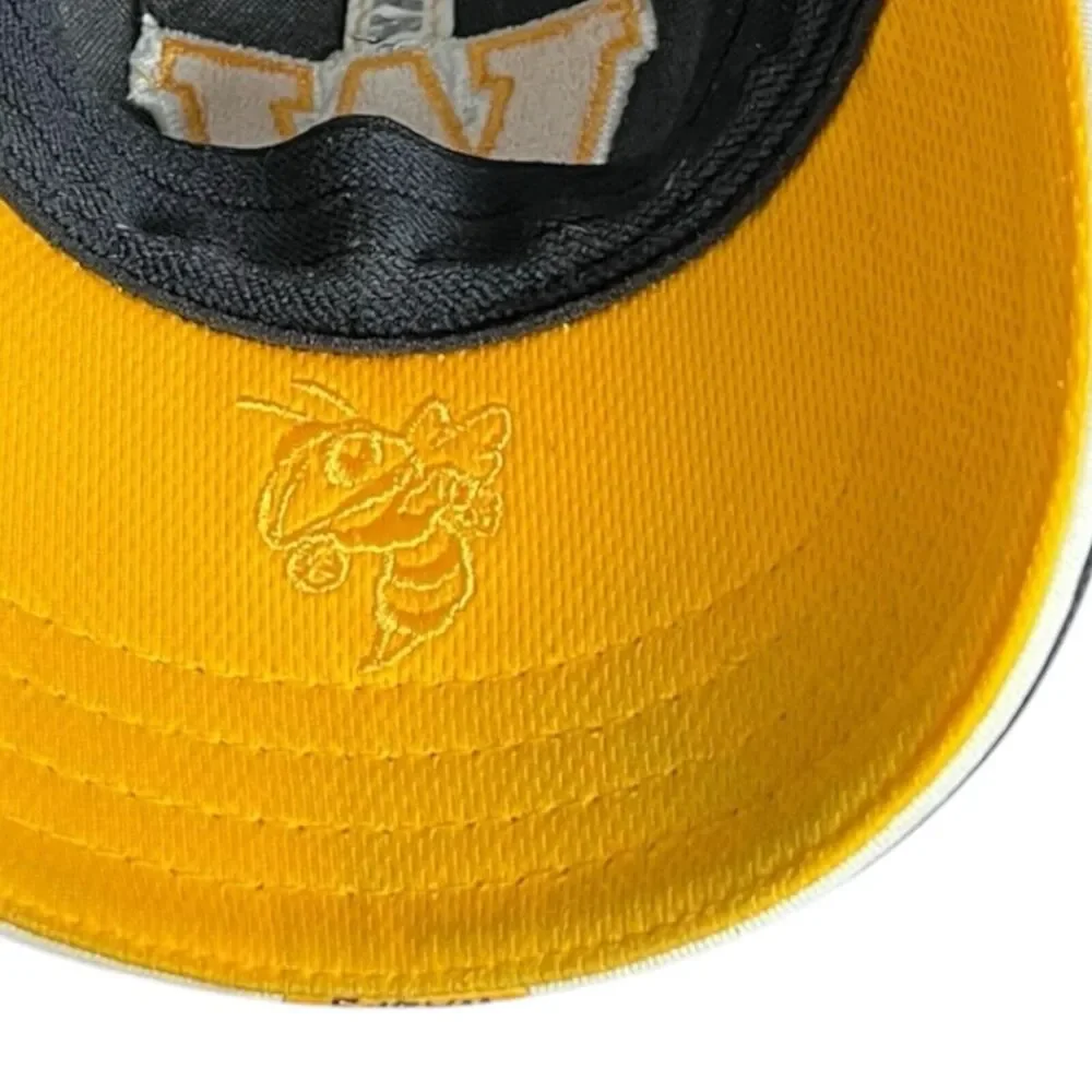 Wasatch Wasps Highschool Universal Athletics Black Embroidered Flex Fit Hat